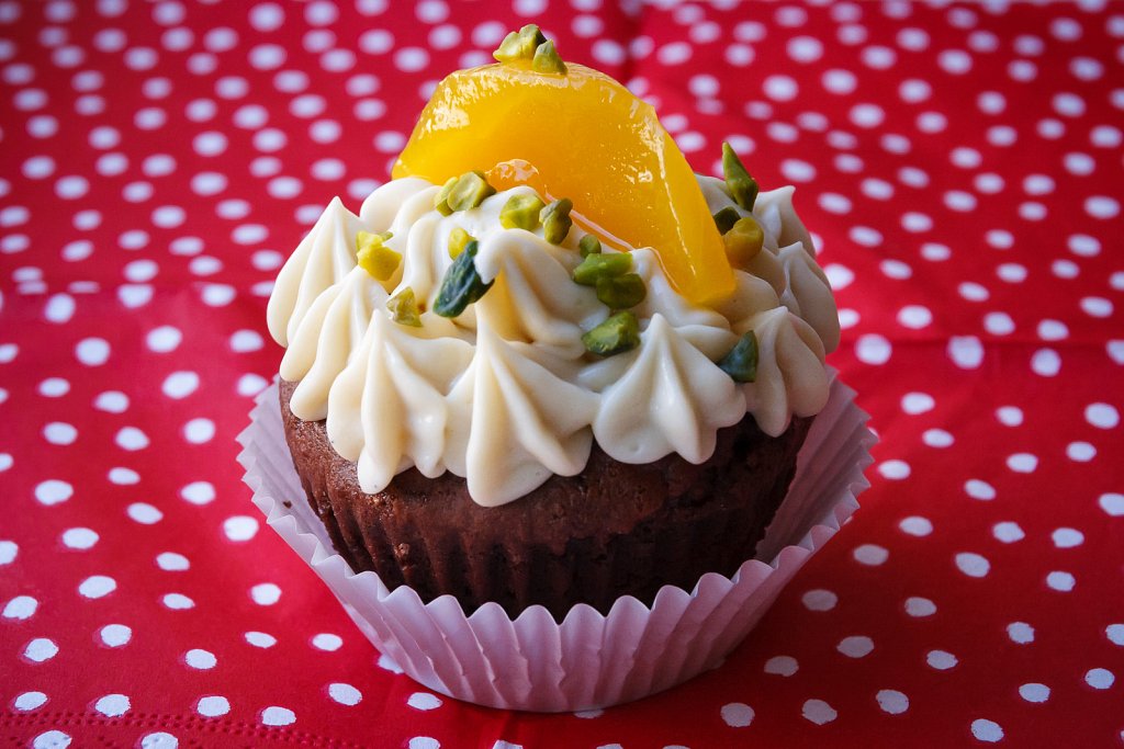 Mango-Pistazien-Cupcakes