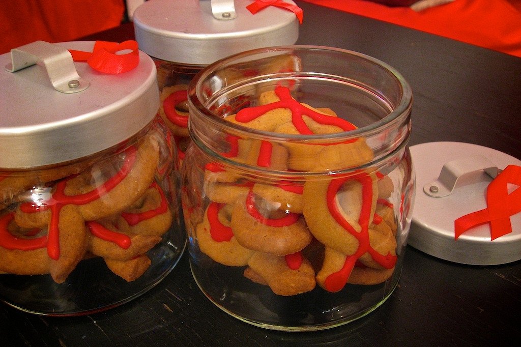 Spekulatius Cookies for the World AIDS Day